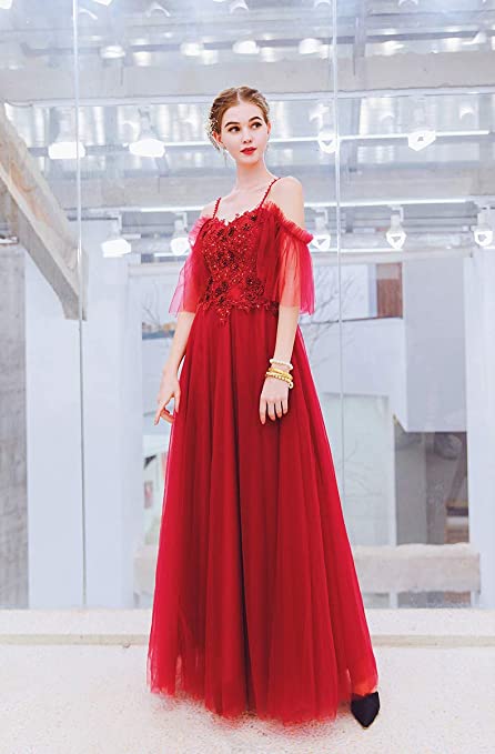 robe de mariée rouge